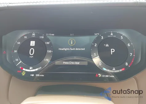 2024 Land Rover Range Rover P530 Autobiography/P530 Autobiography 7 Seat z USA, uszkodzony, nr VIN SALK1BE99RA203302